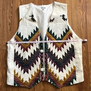 Hand woven Guatemalteco vest